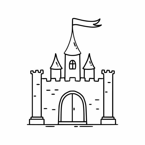 Castillos Para Dibujar Vectores Libres de Derechos - iStock Castillos Para Dibujar Vectores Libres de Derechos - iStock