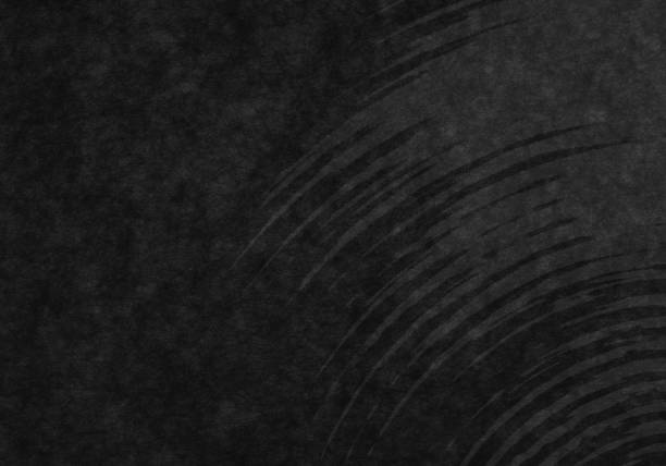 istock Black background of Japanese paper 1357780272