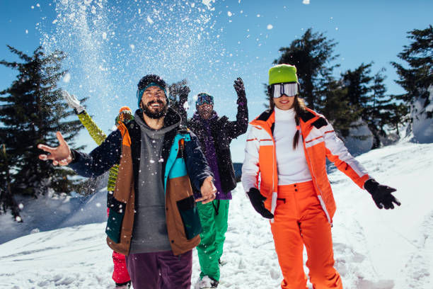 istock The best skiing company 1357791082