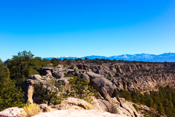 istock Los Alamos, NM: View of Distant Sangre de Cristo Mountains 1357802120