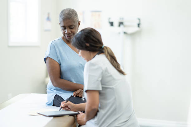 istock Obtaining a Health History 1357807787