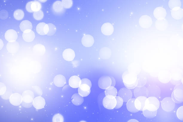 istock Christmas background with sparkles and bokeh lights 1357818741