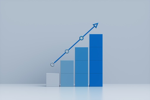 Three Dimensional, Chart, Graph, Security Bar