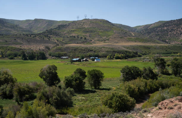 istock Rural Home in the Distance 1357823672
