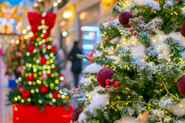 istock Holiday decorations for the Christmas tree. 1357828890