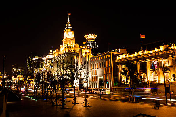 istock Night scene in Shanghai 135783967
