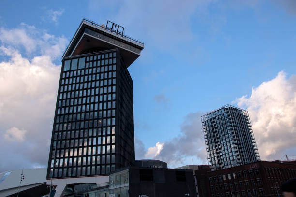 A'dam Lookout Building At Amsterdam The Netherlands 28-1-2020