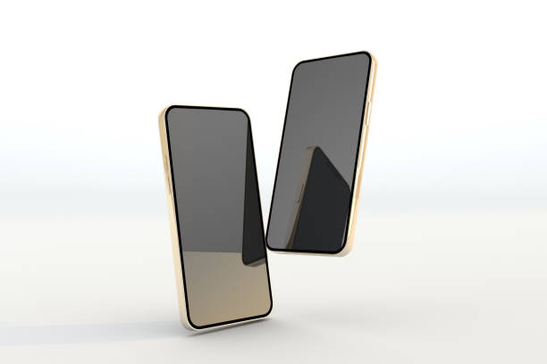 istock Modern smartphones mockup 1357855356