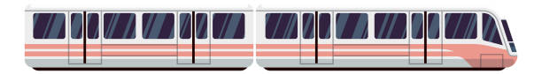 stockillustraties, clipart, cartoons en iconen met train icon. modern electric subway or railway transport - trein nederland