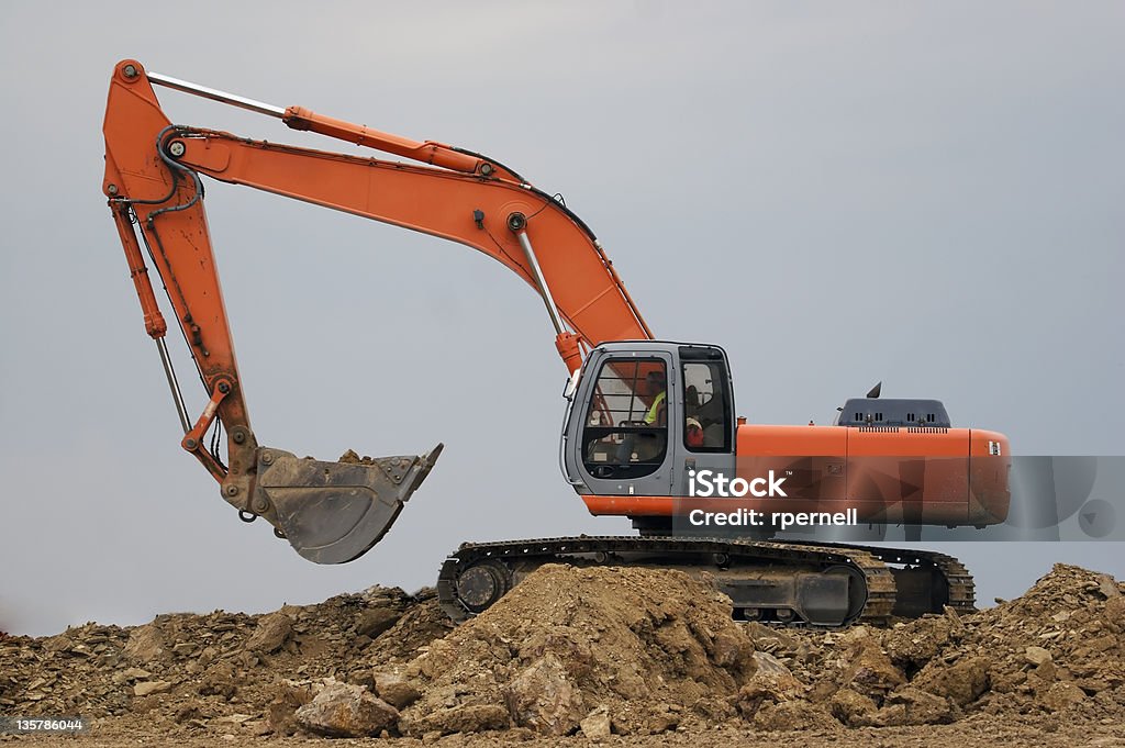 Excavator - Foto de stock de Adulto royalty-free