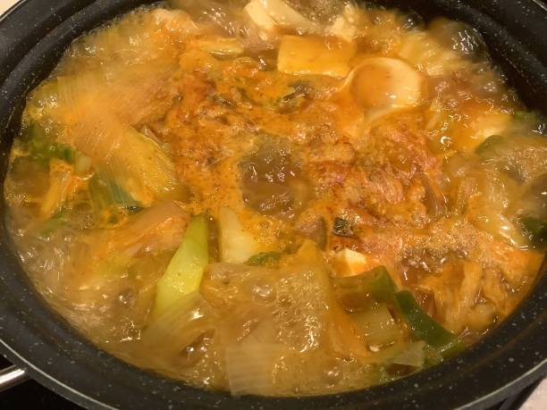 istock Kimchi pot made at home 1357861816