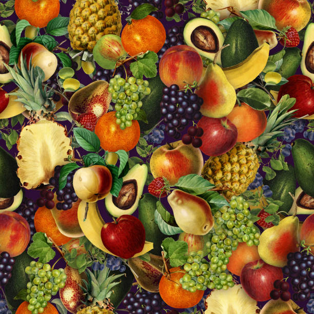 bildbanksillustrationer, clip art samt tecknat material och ikoner med tasty fruits. food arranged in an attractive pattern. - illustrationer med smoothie