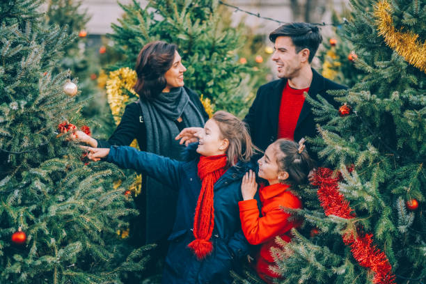 istock Happy family christmas 1357875978