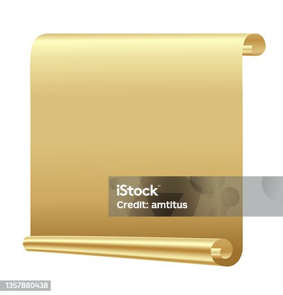 istock gold scrolls 1357880438