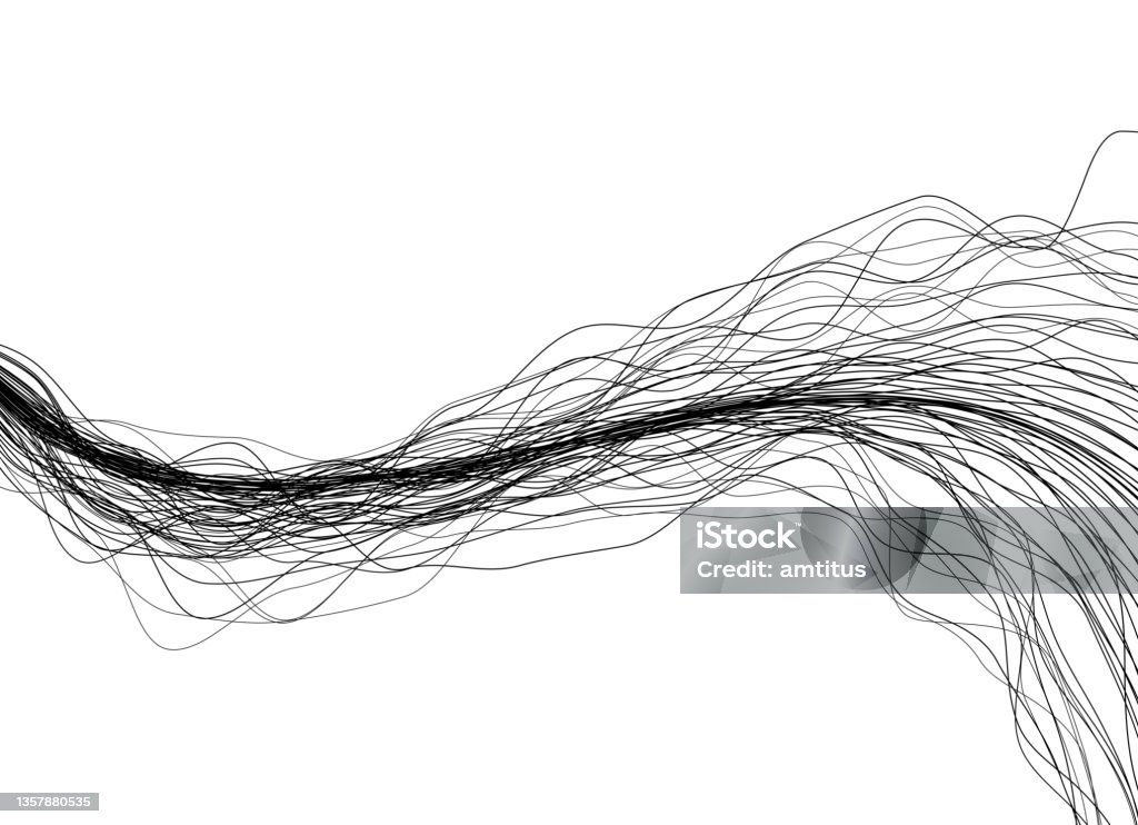 Mesh Stock Illustration - Download Image Now - Messy, Data, Crowded ...