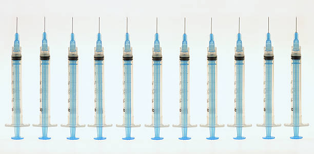 istock Series of syringes 135789482