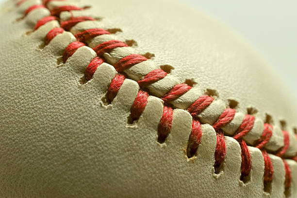 istock Macro view of baseball 135789581