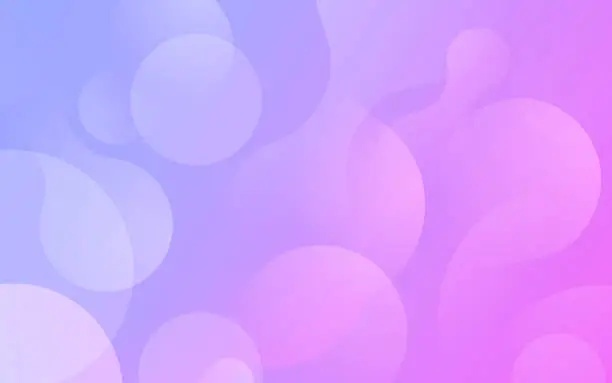 Vector illustration of Abstract Gradient Blob Background