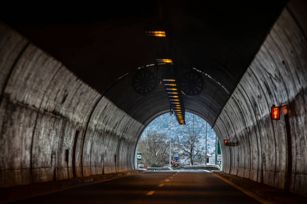 istock Tunnel Highway Interior, Peloponnese, Greece 1357896194