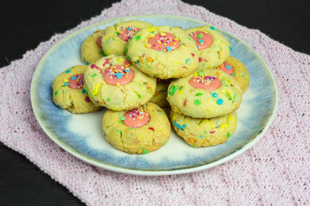 istock thumbprint cookies with sprinkles 1357899096