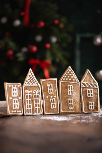 istock Gingerbread houses town for Christmas 1357900739