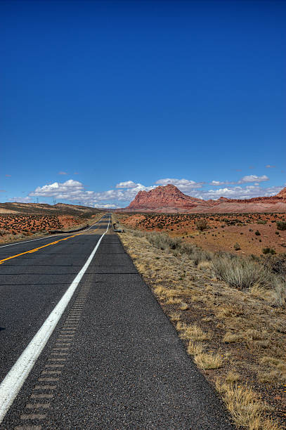 istock Straight desert road through Arizona 135791054