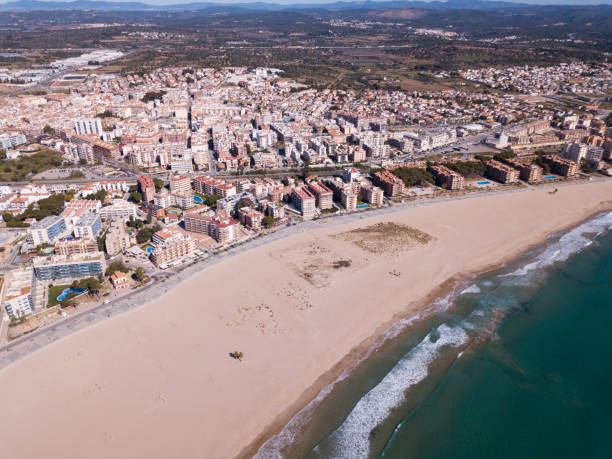 istock Aerial view of Torredembarra, Spain 1357911151