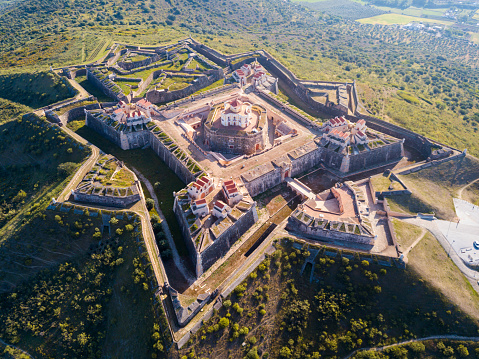 Vista aérea del Fuerte de Nossa Senhora da Graca, Elvas photo