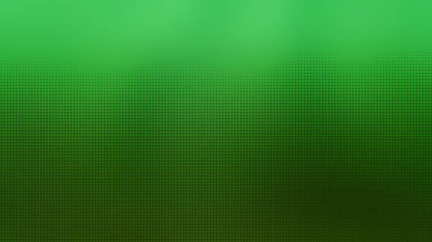 istock halftone gradiated from bottom on blurred bright green, turquoise  gradient color abstract with light background. bright vivid wallpaper. trendy elegance and smooth backdrop. 1357911945