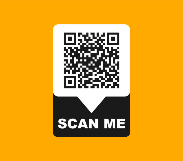 QR code scan for smartphone. QR code with inscription scan me with smartphone. Scan me icon. Scan qr code icon for payment, mobile app and identification. Vector illustration. QR code scan for smartphone. QR code with inscription scan me with smartphone. Scan me icon. Scan qr code icon for payment, mobile app and identification. Vector illustration. people borders stock illustrations