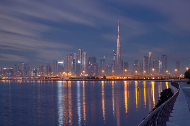 istock Dubai Skyline from Al Jadaf 1357916078