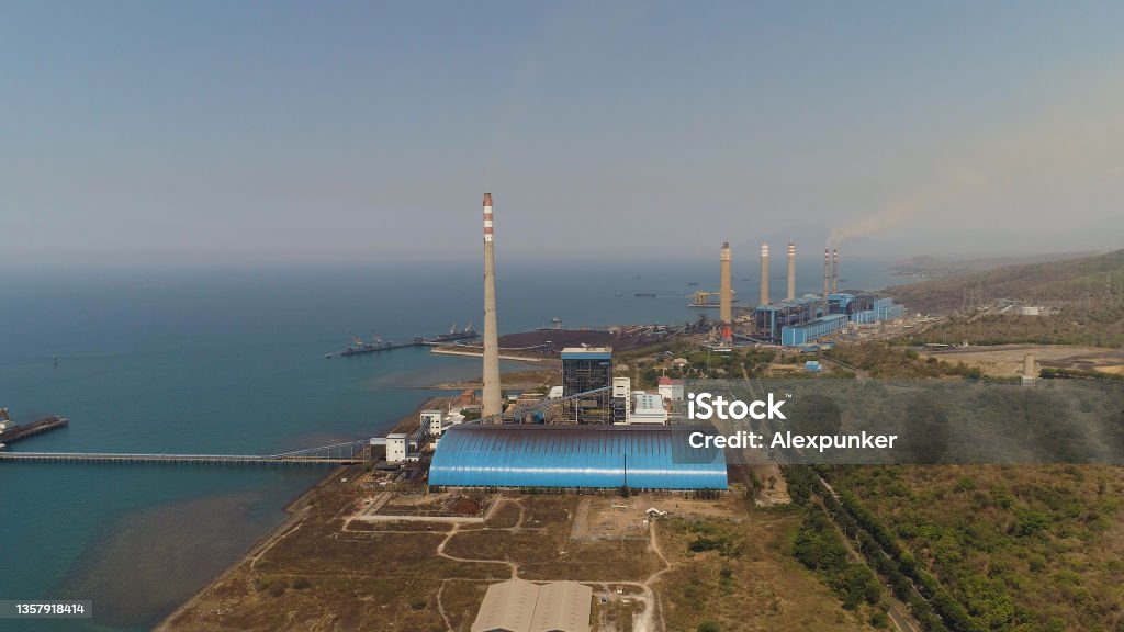 Java Power Plant Power Station Java Indonesia Stock Photo - Download Image Now - Power ...