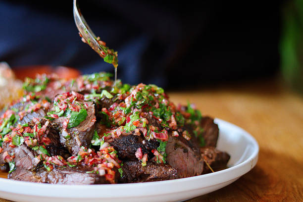 istock Marinaded Skirt steak 1357922994