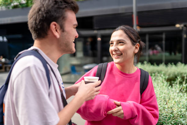 istock Young college students spend time on campus and waiting for their lecture 1357923235