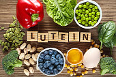 Food sources of lutein.