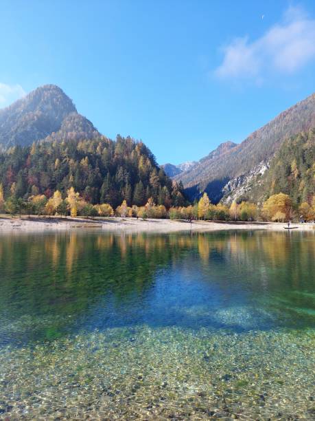 istock Jasna lake in Kranjska gora 1357930395