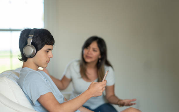 istock Trying to Talk to a Teen 1357931821
