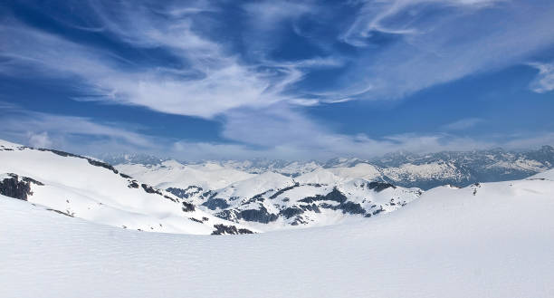 istock Mountain Peaks and Fresh Snow in Alaska 1357947491