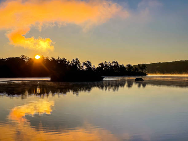 istock Harriman State Park dawn at the lake 1357950068