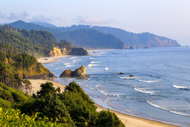istock The Oregon coast near Cannon Beach, Oregon 1357951123