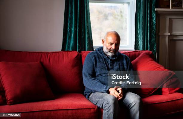 Mental Health Can Affect Us All Stock Photo - Download Image Now - Men, Loneliness, Depression - Sadness