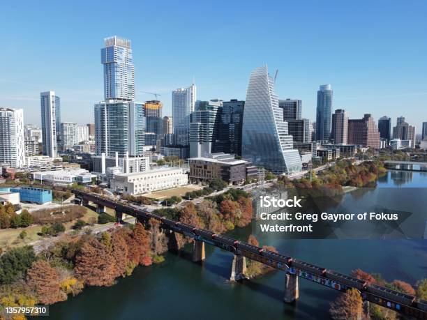Austin Tx Skyline Stock Photo - Download Image Now - Austin - Texas, Urban Skyline, Downtown District