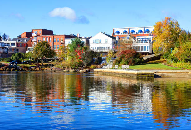 istock Autumn in Camden, Maine 1357967686