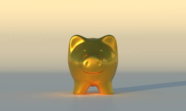 istock Golden piggy bank 1357970800