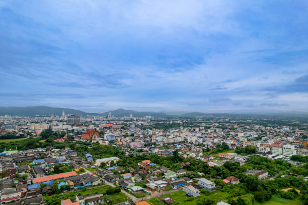 istock High angle shot taken by drone. 1357978246
