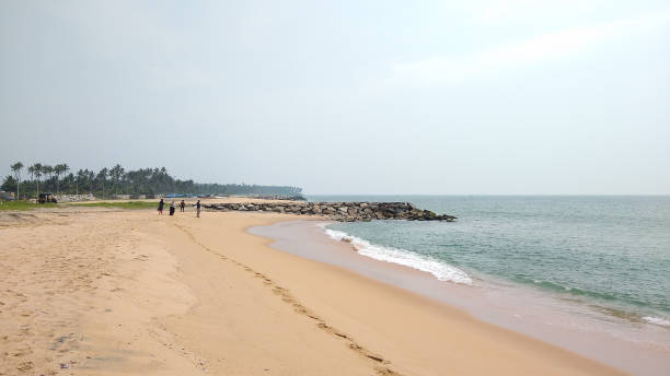 istock Pozhikkara beach, Kollam district, Kerala, seascape view 1357984510