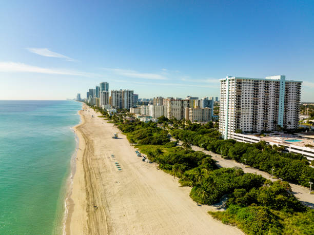 istock Beachfront condos Hollywood FL USA 1357985176