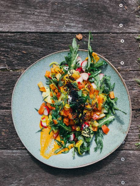 Colourful salad
