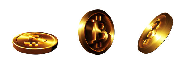 istock Bitcoin Cryptocurrency Golden Coin. 3D Illustration. Isolated on White Background. 1358001134