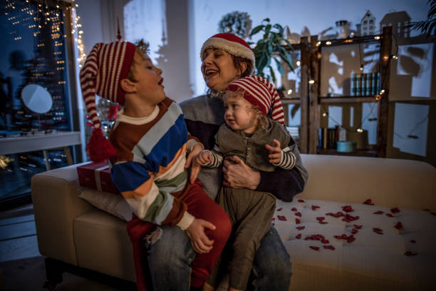 istock Celebrate Christmas with my Boys 1358004729